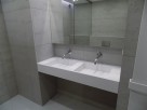 Umywalki podwójne z blatem Umywalka na wymiar Corian Staron - 5
