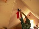 Docieplanie celulozą i granulatem styropianu - 2