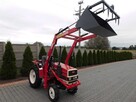 Yanmar F 16 4x4 16KM + ładowacz czołowy tur łyżka krokodyl - 4