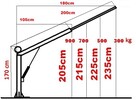 DŹWIG ZAŁADOWCZY UNIWERSALNY OBROTOWY, Udźwig do 900 KG - 7