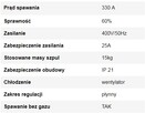 Spawarka MAGNUM MIG 330 MMA migomat 4x4 4R 400V mocny 300A - 3