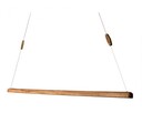 Lampa sufitowa wisząca Agata LED 20W oprawa drewno - 4