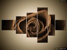 OBRAZY, Brązowa róża, obraz na płótnie, Canvas, dużo wzorów - 8