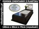 Pomnik z plastiku, pomnik cmentarny z tworzywa sztucznego - 1