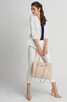 Granatowy t-shirt Orsay - 4