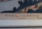 Barwna grafika z widokiem na Godesberg i 7 wzgórz nad Renem - 6