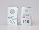 Breloki do kluczy z plexi /laminatu/ drewniane / metalowe - 2