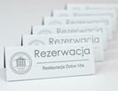Numerek na stół do restauracji / rezerwacja - 5
