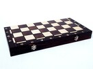 ORYGINALNE drewniane szachy ZAMKOWE 54x54 cm ! - 5
