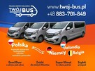Busy do Niemiec i Holandii Codzienne wyjazdy - 2
