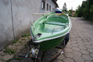 Łódka wiosłowa Łódki Aga 360 zielona wędkarska - 5