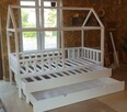 Łózko domek tanio solidnie dużo projektów - 6