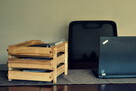 Organizer drewniany z szufladami na dokumenty - 2