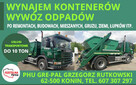 Wynajem kontenerów na gruz i odpady pobudowlane Konin i okol - 2