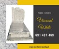 Nagrobek z jasnego granitu Viscount White - 1
