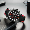 LUXURY chronograph date zegarek WR 3 ATM - 2