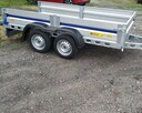 Przyczepa bagażowa dwuosiowa DMC: 750 kg - wynajem - 1