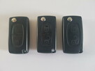 Citroen C2 C3 C4 klucz pilot oryginalny z elektroniką - 2