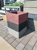 Gazony ogrodowe kwadrat wysokość 20 cm donice betonowe - 5