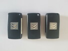 Citroen C2 C3 C4 klucz pilot oryginalny z elektroniką - 1