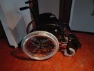 Wózek inwalidzki + materac przeciwodleżynowy - 3
