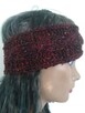 opaska handmade na głowę włosy uszy czapka brązy - 3