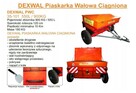 Posypywarka komunalna WAŁOWA ciągniona Dexwal BIS - 3