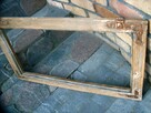 Stara rama okno retro loft lustro aranżacja altana 75x41 - 3