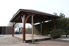 ALTANA Altanka Pergola Dach Wiata Zadaszenie Domek 4,9X 3,7m - 2