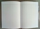 Ekskluzywny różowy notes z długopisem tęczowe rogi - 5