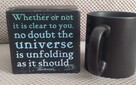 quotablemugs czarny kubek unikat 420ml Max Ehrmann - 2