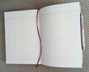 Ekskluzywny różowy notes z długopisem tęczowe rogi - 6