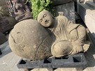 Rzeźba Moai H150cm Rzeźba - Wyspy Wielkanocnej do ogrodu - 14