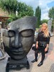 Rzeźba Moai H150cm Rzeźba - Wyspy Wielkanocnej do ogrodu - 7