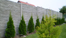 Płot z płyt betonowych / ogrodzenie betonowe / tanio - 3
