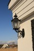 KLOSZ ŻELIWNY LAMPA LAMPION KINKIET OŚWIETLENIE - 2