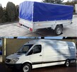 Autolaweta wynajem lawety przyczepy busa 9os. dostawczego - 3