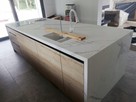 Spiek Kwarcowy BIANCO STATUARIO VENATO stół, blat. - 1