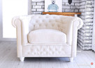 Fotel Chester eleganckie pikowanie