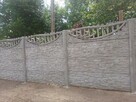 Ogrodzenie panelowe BETONOWE / płot betonowy z płyt - 2