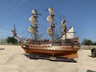Drewniana replika statku SAN FELIPE 95cm - 3