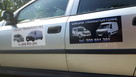 Oznaczenia taxi LAMINOWANY MAGNES naklejka na folii samochód - 14