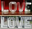 Wynajem podświetlanych napisów LOVE - 4