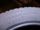 Opony zimowe Micheliny o rozmiarze 195/60/16 - 3