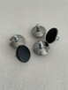Stopki do fotela krzesła fi 11mm kpl. Stopka Chrom - 3