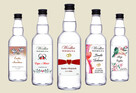 Naklejki Etykiety na wódkę alkohol butelki WESELE ŚLUB - 1