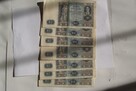 Stare banknoty polskie, niemieckie wg zestawienia - 4