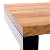 Stolik kawowy loft dąb naturalny - 1