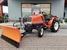 Traktor japoński KUBOTA Aste A15 KM diesel Pług śnieżny TUZ - 2