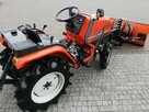 Traktor japoński KUBOTA Aste A15 KM diesel Pług śnieżny TUZ - 4